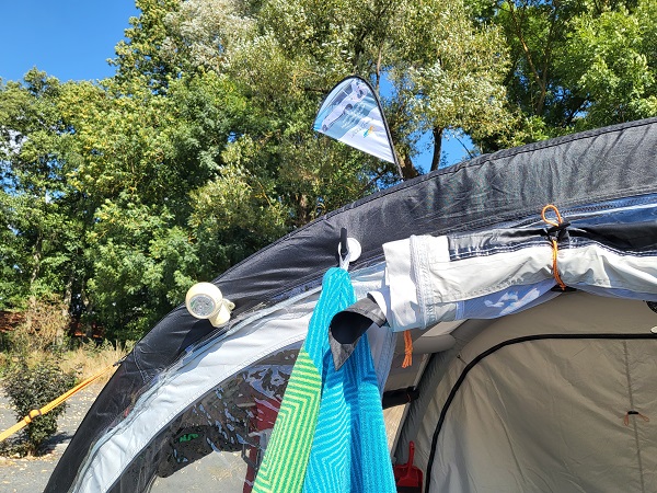 flexiMAGS Magnetbefestigung für Sonnensegel bei Camping Wagner